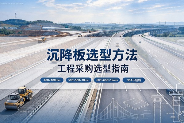 祁门沉降板选择方法
