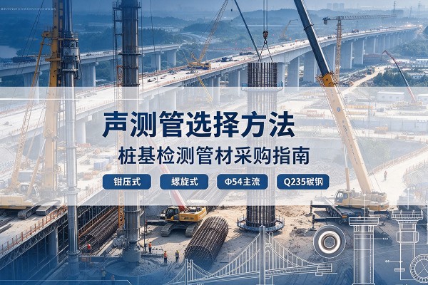 祁门声测管选型标准