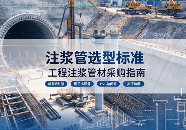 祁门注浆管选型标准